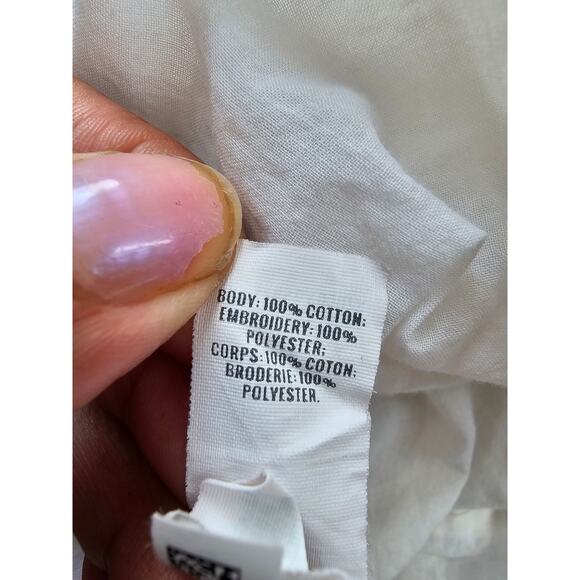 Aerie Women's mini Skirt Flowy white size Small - Picture 10 of 10